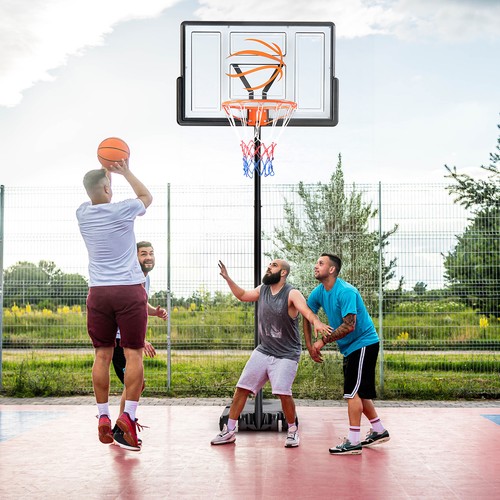 Height adjustable basketball - height,