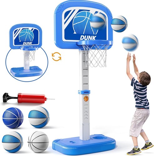 Basketball hoop with - hoop, stand
